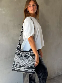 VIAMAJA Skuldertasker|Shoppere<Shopper Black boheme