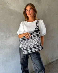 VIAMAJA Skuldertasker|Shoppere<Shopper Black boheme
