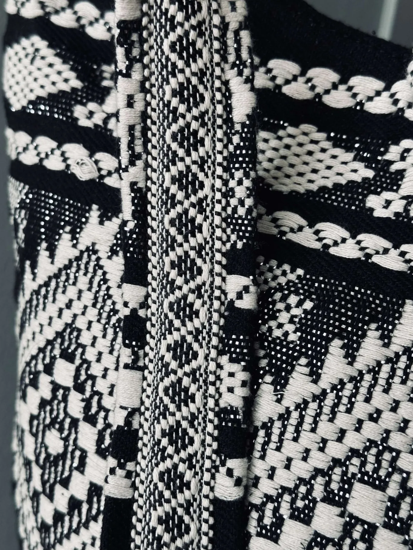 VIAMAJA Skuldertasker|Shoppere<Shopper Black boheme – Perfekt til yoga