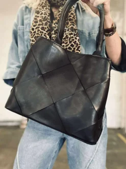 VIAMAJA Skuldertasker|Shoppere<Shopper black delux