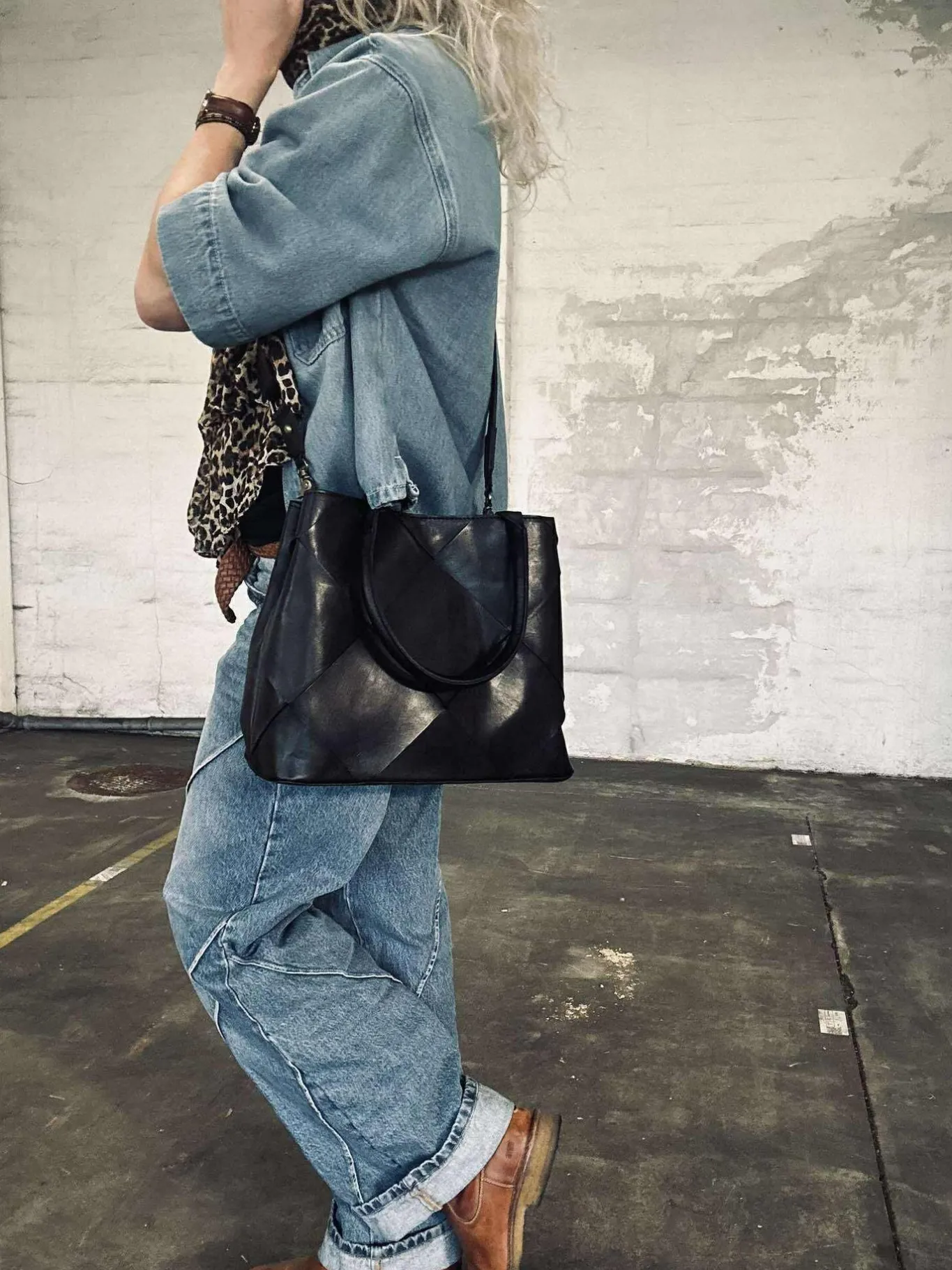 VIAMAJA Skuldertasker|Shoppere<Shopper black delux