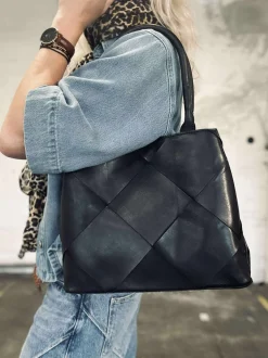 VIAMAJA Skuldertasker|Shoppere<Shopper black delux