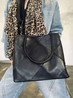 VIAMAJA Skuldertasker|Shoppere<Shopper black delux