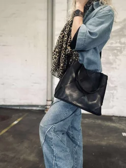 VIAMAJA Skuldertasker|Shoppere<Shopper black delux