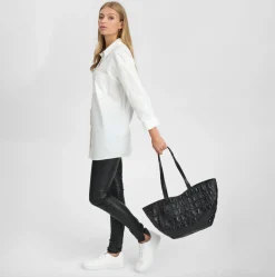 VIAMAJA Skuldertasker|Shoppere<Shopper Croco deluxe