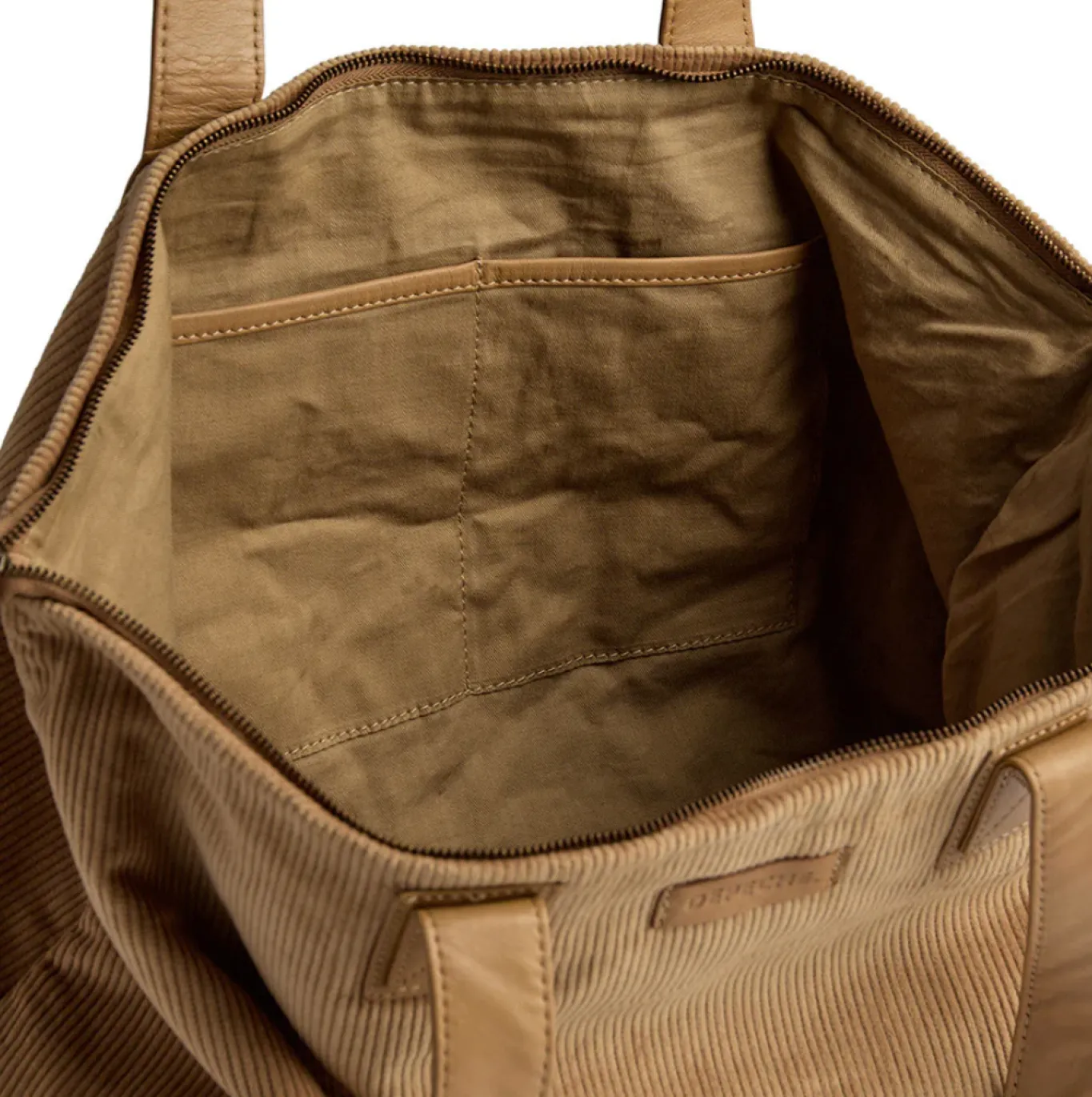 VIAMAJA Skuldertasker|Shoppere<Shopper Fløjl - Tan