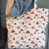 VIAMAJA Kanvas Tasker|Skuldertasker<Shopper Forrest mushroom