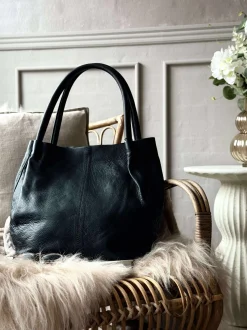 VIAMAJA Skuldertasker|Shoppere<Shopper Helena – Black