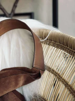 VIAMAJA Skuldertasker|Shoppere<Shopper i blødt ruskind - Cognac
