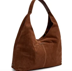 VIAMAJA Skuldertasker|Shoppere<Shopper i blødt ruskind - Cognac