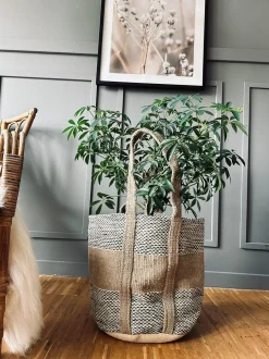 VIAMAJA Skuldertasker|Shoppere<Shopper i kraftig Jute - Beige