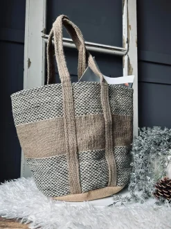 VIAMAJA Skuldertasker|Shoppere<Shopper i kraftig Jute - Beige