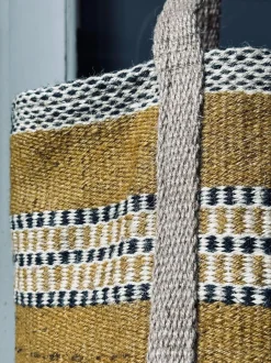 VIAMAJA Shoppere<Shopper i kraftig Jute - Sennep