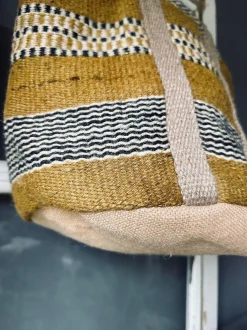 VIAMAJA Shoppere<Shopper i kraftig Jute - Sennep
