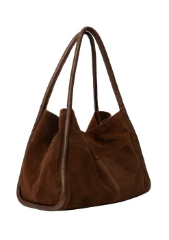 VIAMAJA Shoppere<Shopper i ruskind - Woodsmoke