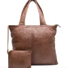 VIAMAJA Skuldertasker|Shoppere<Shopper ink clutch MILLE - Chestnut