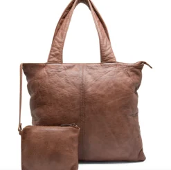 VIAMAJA Skuldertasker|Shoppere<Shopper ink clutch MILLE - Chestnut