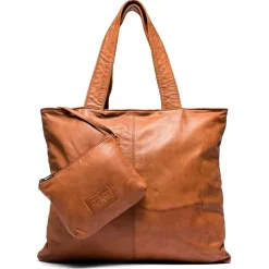 VIAMAJA Skuldertasker|Shoppere<Shopper ink pung MILLE – COGNAC
