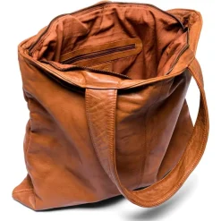 VIAMAJA Skuldertasker|Shoppere<Shopper ink pung MILLE – COGNAC