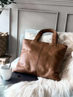 VIAMAJA Skuldertasker|Shoppere<Shopper ink pung MILLE – COGNAC