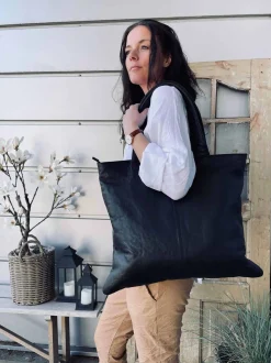 VIAMAJA Skuldertasker<Shopper ink pung MILLE – Black