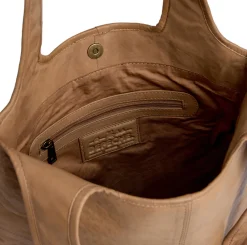 VIAMAJA Skuldertasker|Shoppere<Shopper Powerfield Camel