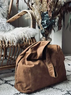 VIAMAJA Læder Tasker|Skuldertasker<Shopper Ruskind - Caramel