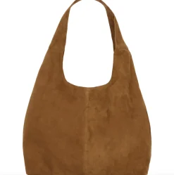 VIAMAJA Læder Tasker|Skuldertasker<Shopper Ruskind - Caramel