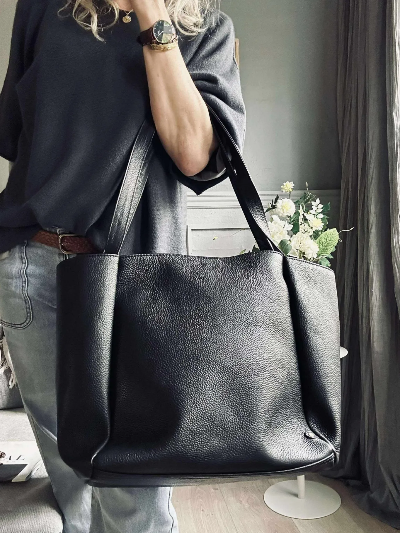 VIAMAJA Shoppere<Shopper Soya - Black