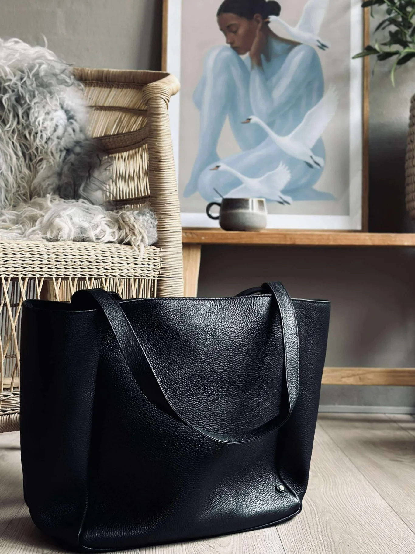 VIAMAJA Shoppere<Shopper Soya - Black