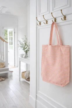VIAMAJA Kanvas Tasker|Shoppere<Shopper striber