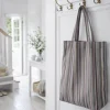 VIAMAJA Kanvas Tasker|Shoppere<Shopper Stribet