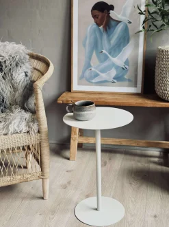VIAMAJA Borde<Sidebord - Hvid metal