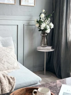 VIAMAJA Borde<Sidebord - Sand metal