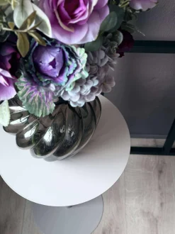 VIAMAJA Borde<Sidebord - Sand metal