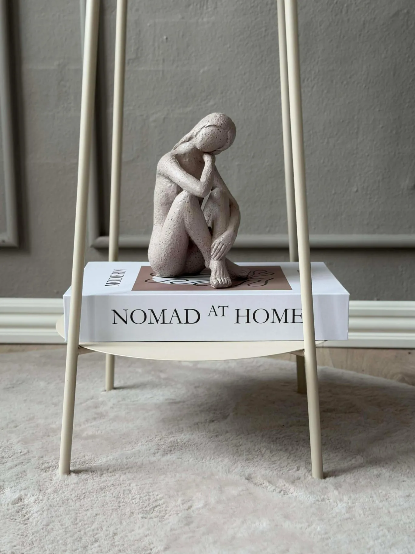 VIAMAJA Borde<Sidebord med hylde - Hvid