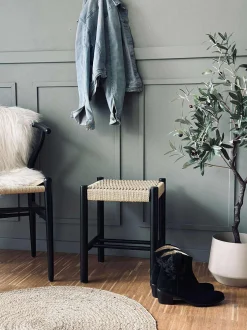 VIAMAJA Stole|Bænke Og Daybeds<Skammel Bøg natur / sort