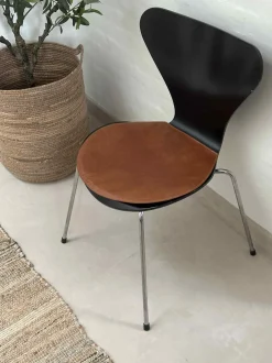 VIAMAJA Puder I Skind|Tæpper Og Puder<Skindhynde Cognac - Model 7