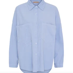 VIAMAJA Skjorter<Skjorte baby fløjl - Blå