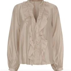 VIAMAJA Skjorter<Skjorte bluse - Naira Moro beige