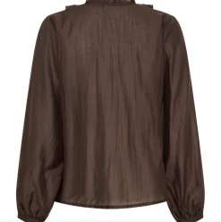 VIAMAJA Skjorter<Skjorte bluse - Naira Moro brown
