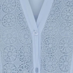 VIAMAJA Skjorter<Skjorte Celina med broderi – Blue