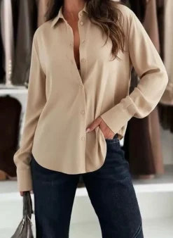 VIAMAJA Skjorter<Skjorte Molly - Beige