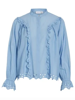 VIAMAJA Skjorter<Skjorte Sally blue