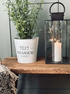 VIAMAJA Urtepotter|Havekrukker<Skjuler til blomster - Hvid