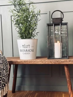 VIAMAJA Urtepotter|Havekrukker<Skjuler til blomster - Hvid