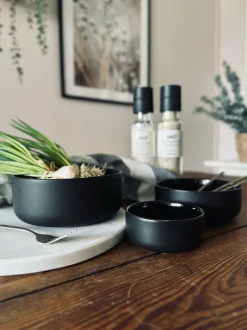VIAMAJA Porcelæn Og Stentøj|Skåle Og Tallerkener<Skål – Black stone 750ml