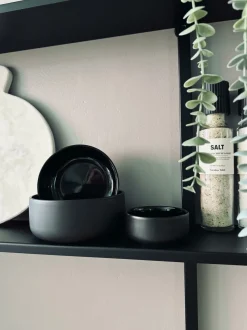 VIAMAJA Porcelæn Og Stentøj|Skåle Og Tallerkener<Skål – Black stone 750ml