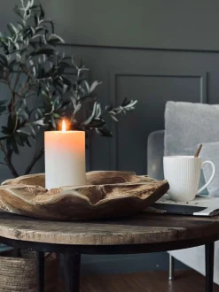 VIAMAJA Fad / Bakker|Skåle Og Tallerkener<Skål af teakrod – Large