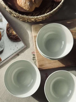 VIAMAJA Porcelæn Og Stentøj|Skåle Og Tallerkener<Skål Flora Blå